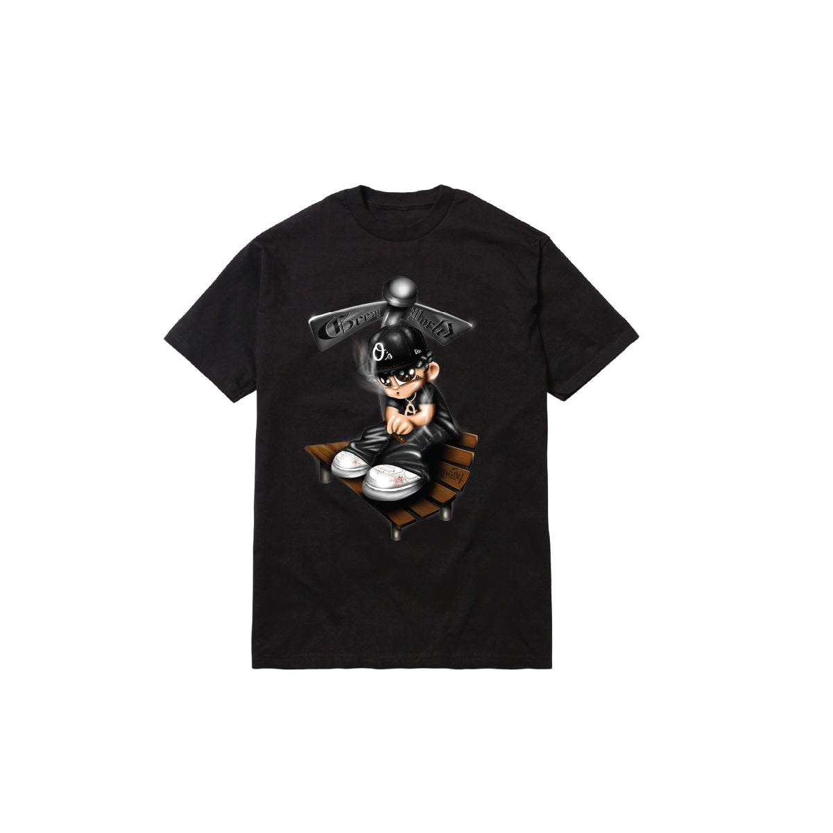 MIJO TEE: BLACK
