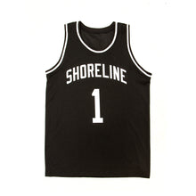 Load image into Gallery viewer, SHORELINE MAFIA MESH BASKETBALL JERSEY: BLACK