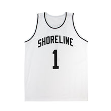 Load image into Gallery viewer, SHORELINE MAFIA MESH BASKETBALL JERSEY: WHITE
