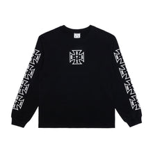Load image into Gallery viewer, CHOPPA LONG SLEEVE TEE: BLACK