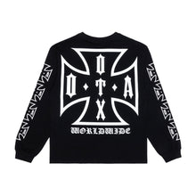 Load image into Gallery viewer, CHOPPA LONG SLEEVE TEE: BLACK