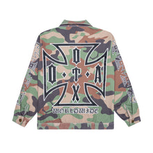 Load image into Gallery viewer, CHOPPA COACH JACKET: MILITARY CAMO