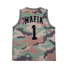 Load image into Gallery viewer, SHORELINE BASKETBALL JERSEY: MILITARY CAMO
