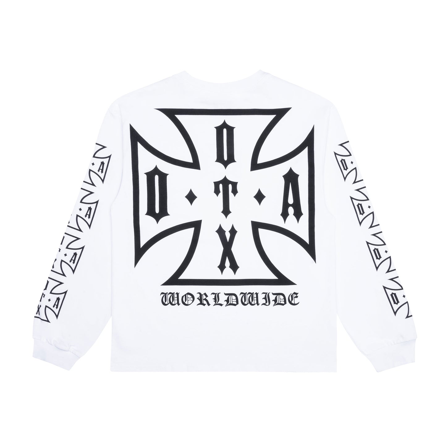 CHOPPA LONG SLEEVE TEE: WHITE
