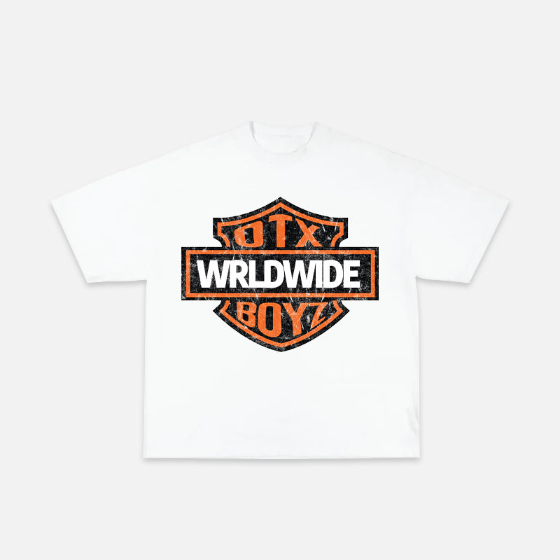 OTXBOYZ WRLDWIDE TEE (ORANGE)