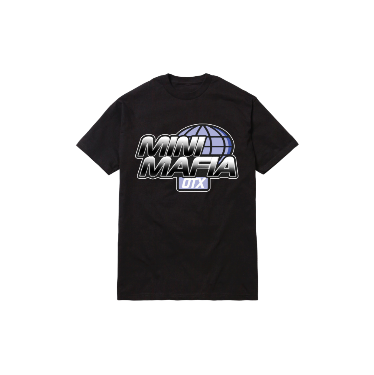 MINI MAFIA GLOBAL TODDLER TEE: BLACK