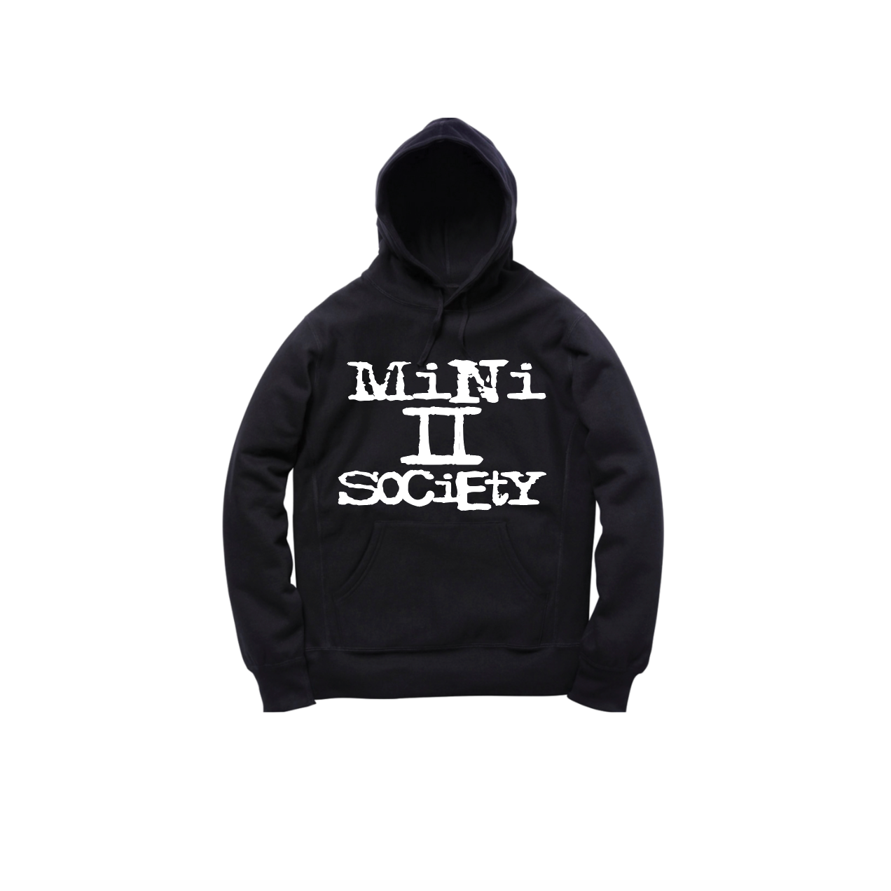 MINI II SOCIETY TODDLER PULLOVER HOODY: BLACK