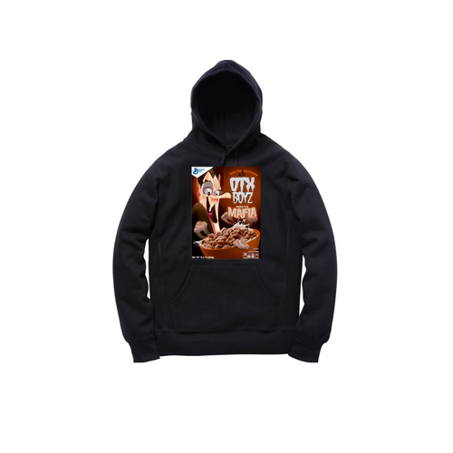 MINI COUNT CHOC TODDLER PULLOVER HOODY: BLACK