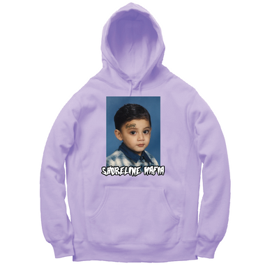 OHGEESY F. BABY PULLOVER HOODY: LAVENDER